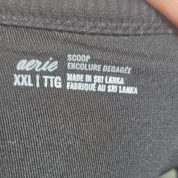 Aerie Scooped Longline Bikini Top Size XXL - Picture 4 of 10